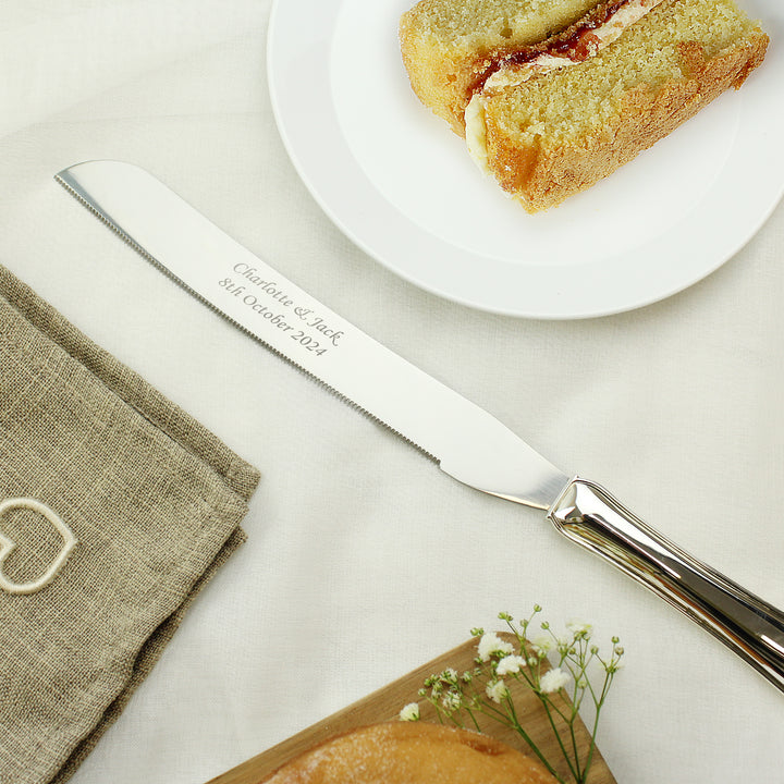 Buy Personalised Classic Cake Knife available now at www.giftsfinder.co.uk