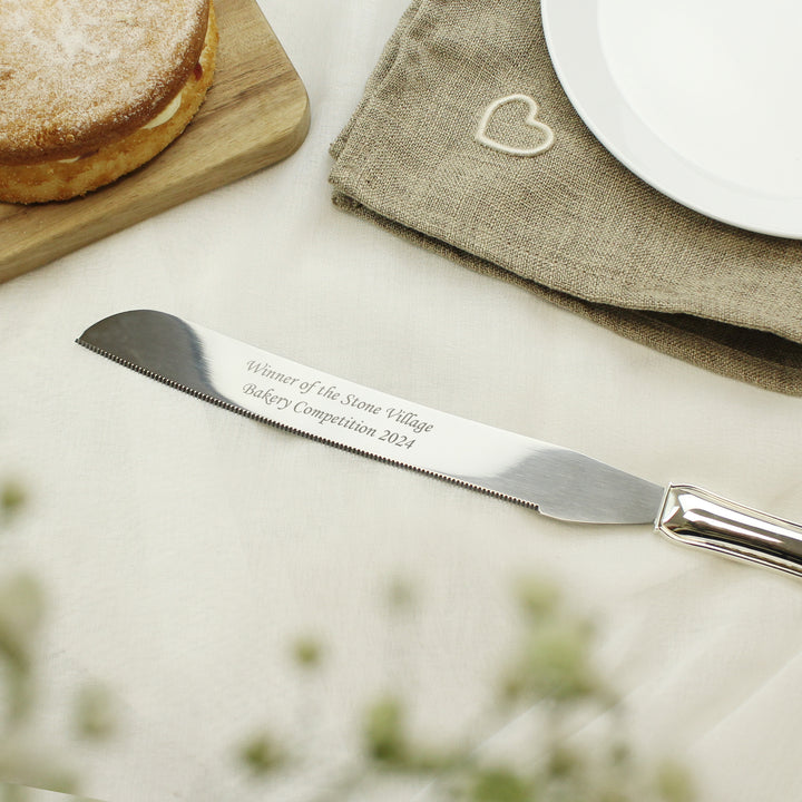 Buy Personalised Classic Cake Knife available now at www.giftsfinder.co.uk