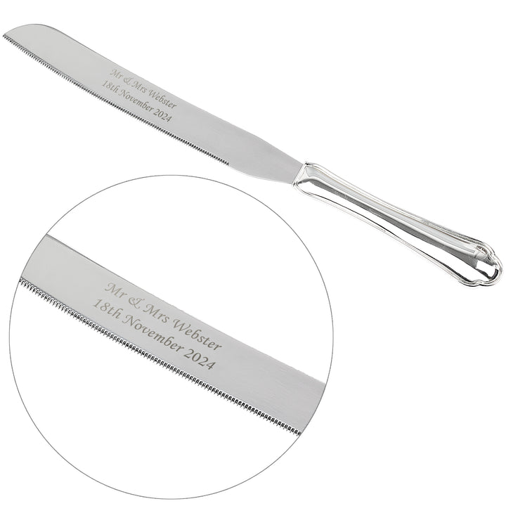 Buy Personalised Classic Cake Knife available now at www.giftsfinder.co.uk