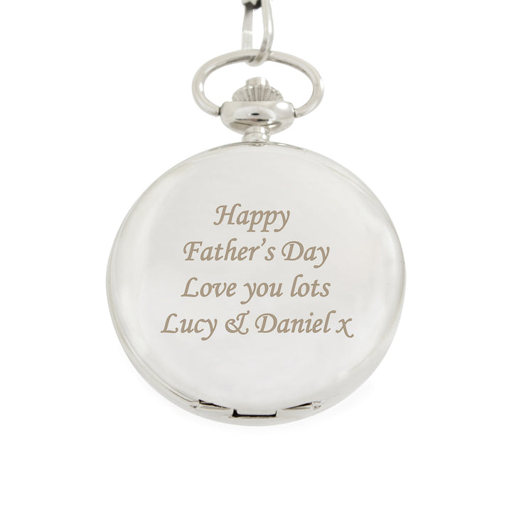 Buy Personalised Pocket Fob Watch at www.giftsfinder.co.uk