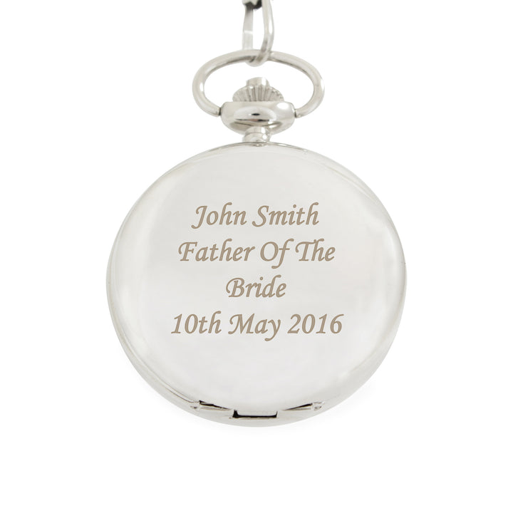 Buy Personalised Pocket Fob Watch at www.giftsfinder.co.uk