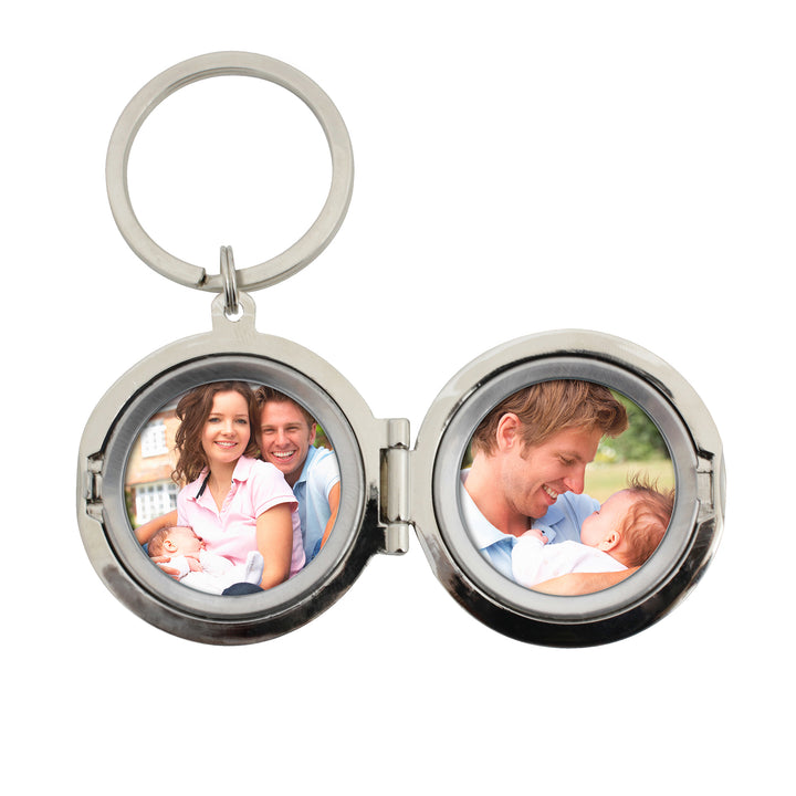 Personalised No1 Dad Photo Keyring - part of the Personalised Father's Day Gifts collection