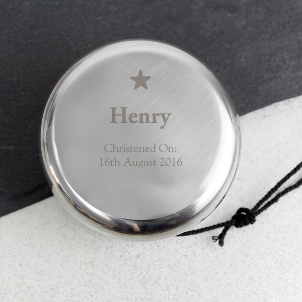 Buy Personalised Star Yoyo at www.giftsfinder.co.uk