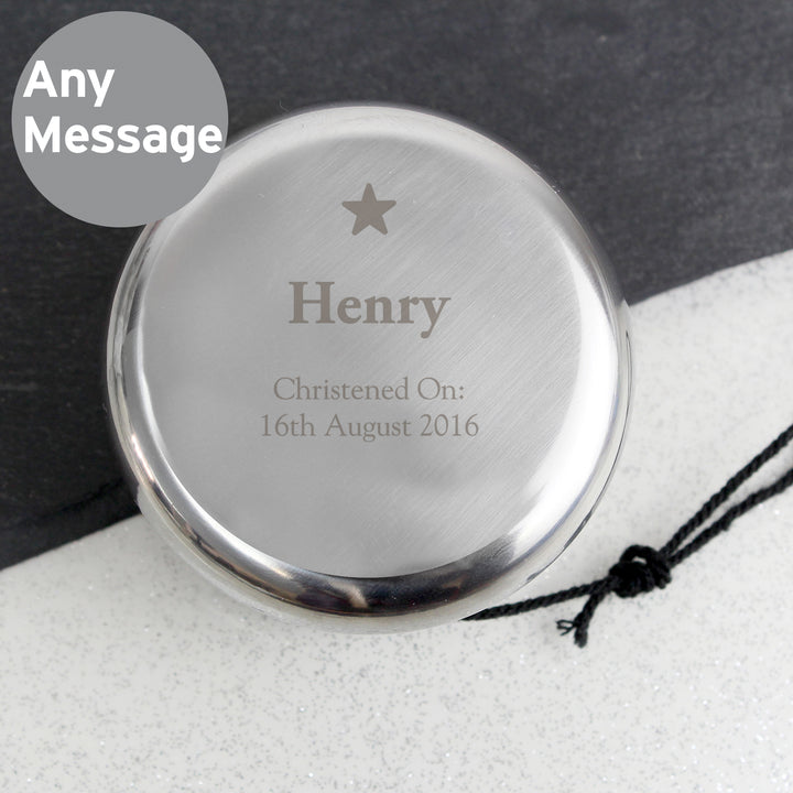 Personalised Star Yoyo - part of the Gifts Finder Personalised Yoyos collection