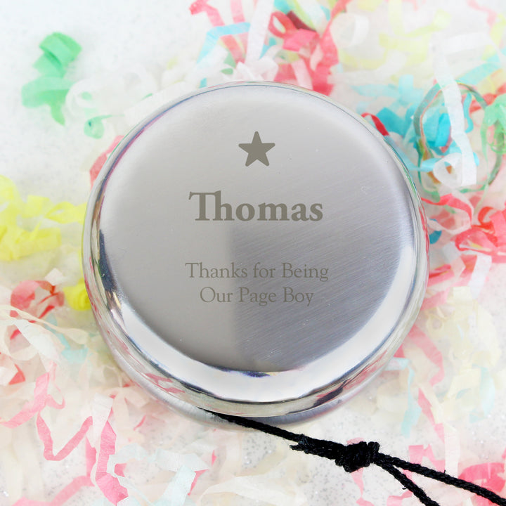 Personalised Star Yoyo - part of the Gifts Finder Personalised Yoyos collection