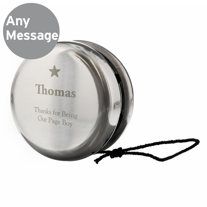 Personalised Star Yoyo - part of the Gifts Finder Personalised Yoyos collection