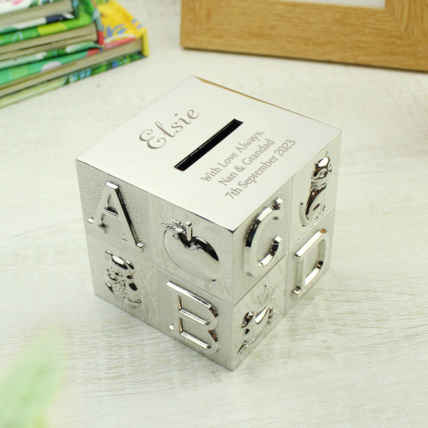 Buy Personalised ABC Money Box at www.giftsfinder.co.uk