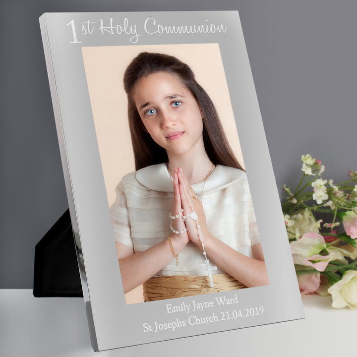 Buy Personalised First Holy Communion 5x7 Photo Frame available now at www.giftsfinder.co.uk