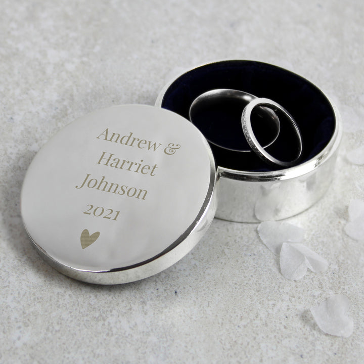 Buy Personalised Ring Box at www.giftsfinder.co.uk