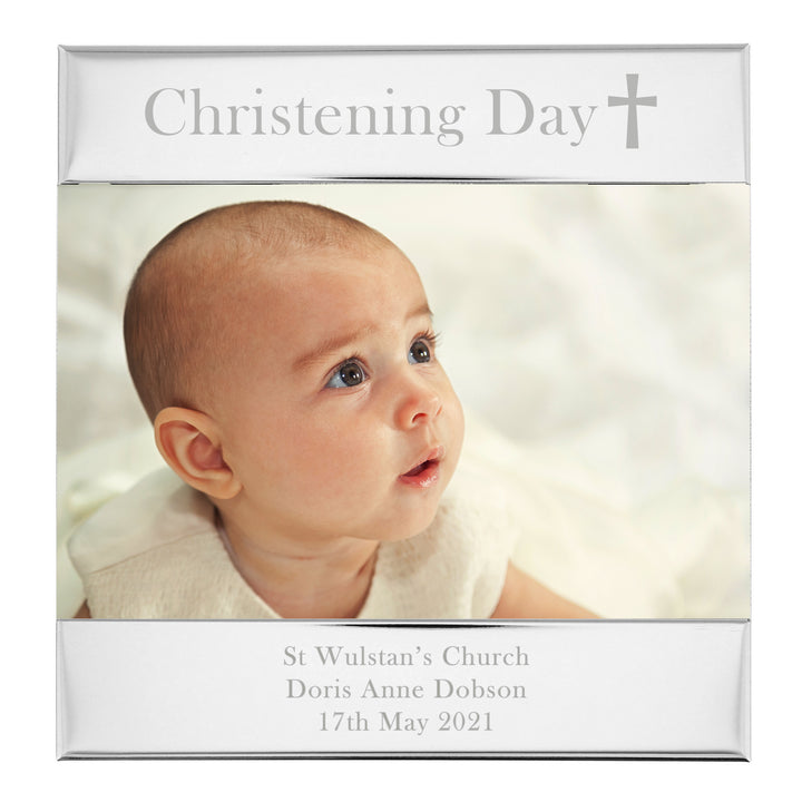 Buy Personalised Christening Day 6x4 Photo Frame available now at www.giftsfinder.co.uk