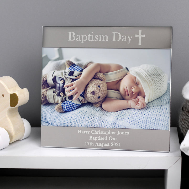 Buy Personalised Christening Day 6x4 Photo Frame available now at www.giftsfinder.co.uk