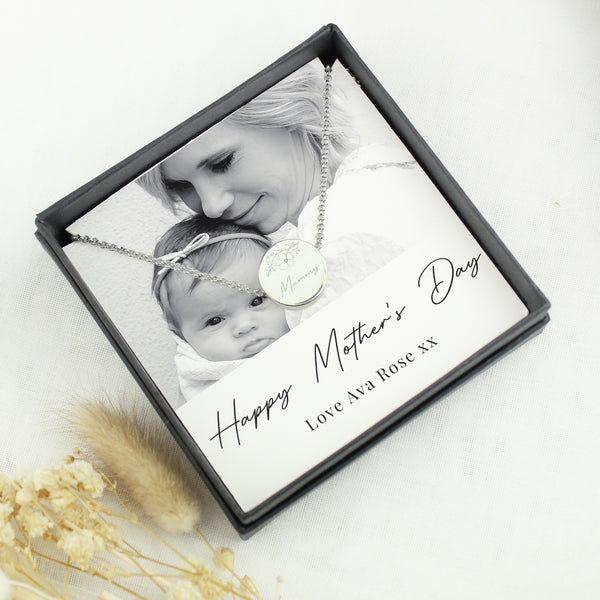 Buy Personalised Photo Upload Necklace and Box at www.giftsfinder.co.uk