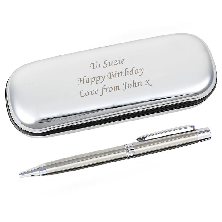 Buy Personalised Pen and Box Set at www.giftsfinder.co.uk