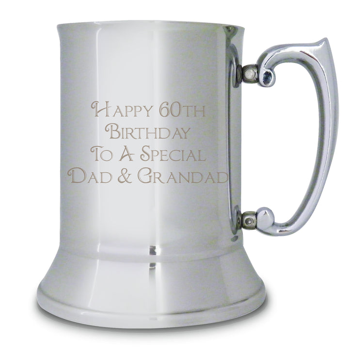 Buy Personalised Bold Message Stainless Steel Tankard available now at www.giftsfinder.co.uk