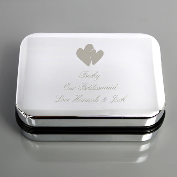 Buy Personalised Heart Motif Necklace Gift Box available now at www.giftsfinder.co.uk