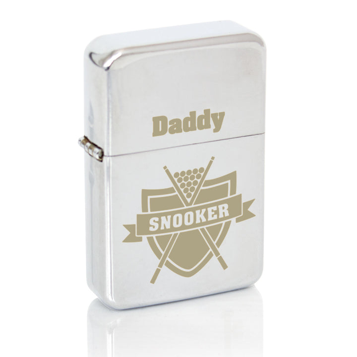 Personalised Snooker Lighter - part of the Gifts Finder Personalised Lighters collection