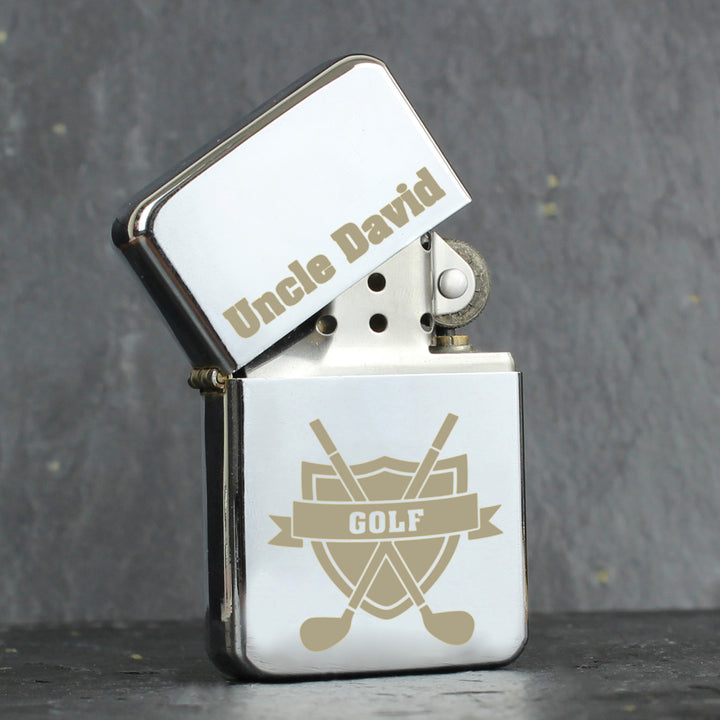 Buy Personalised Golf Lighter available now at www.giftsfinder.co.uk