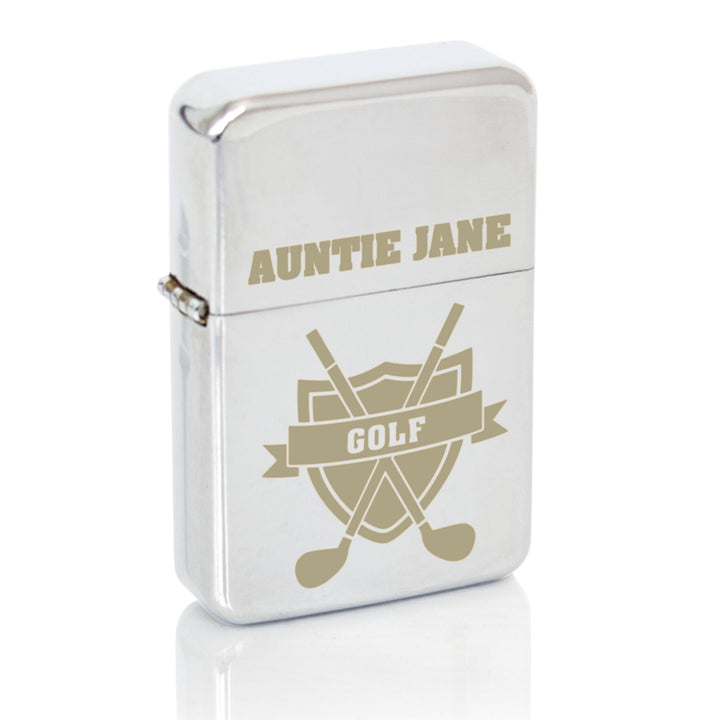 Buy Personalised Golf Lighter available now at www.giftsfinder.co.uk