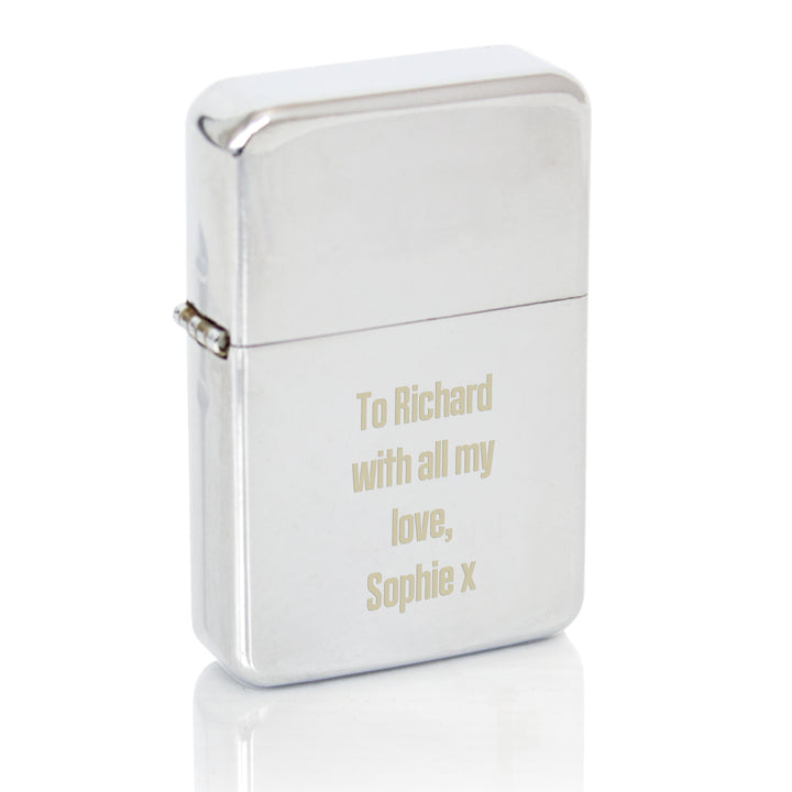 Buy Personalised Bold Font Lighter at www.giftsfinder.co.uk