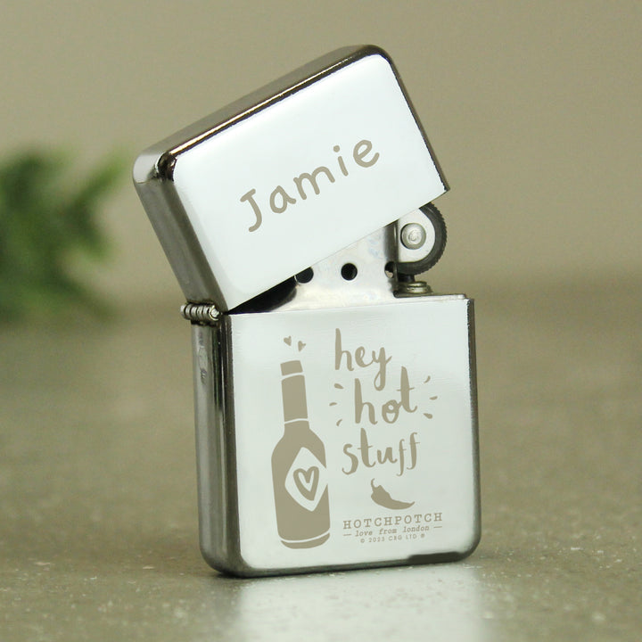 Buy Personalised Hot Stuff Lighter available now at www.giftsfinder.co.uk