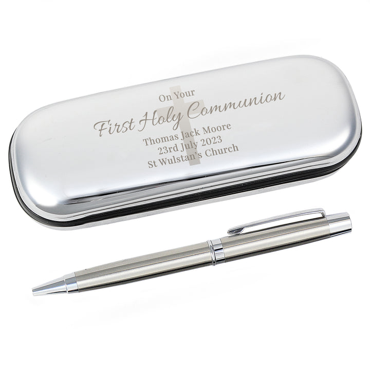 Personalised Religious Pen and Box Set in gift category Personalised Pen & Pencil Gifts