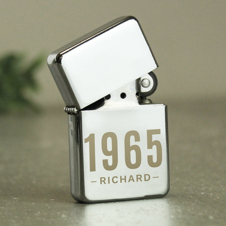 Buy Personalised Date & Name Lighter - Father's Day gift available now at www.giftsfinder.co.uk