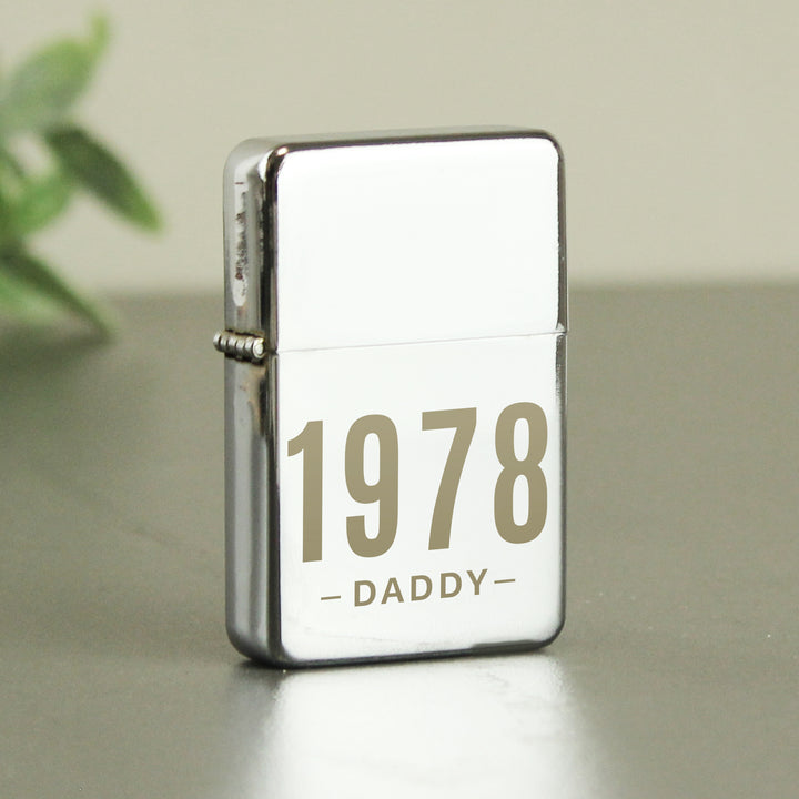 Buy Personalised Date & Name Lighter - Father's Day gift available now at www.giftsfinder.co.uk