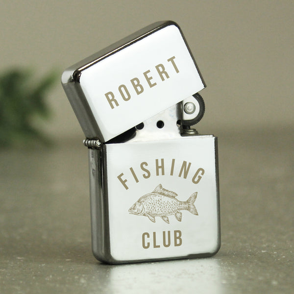 Buy Personalised Fishing Lighter - Father's Day gift available now at www.giftsfinder.co.uk