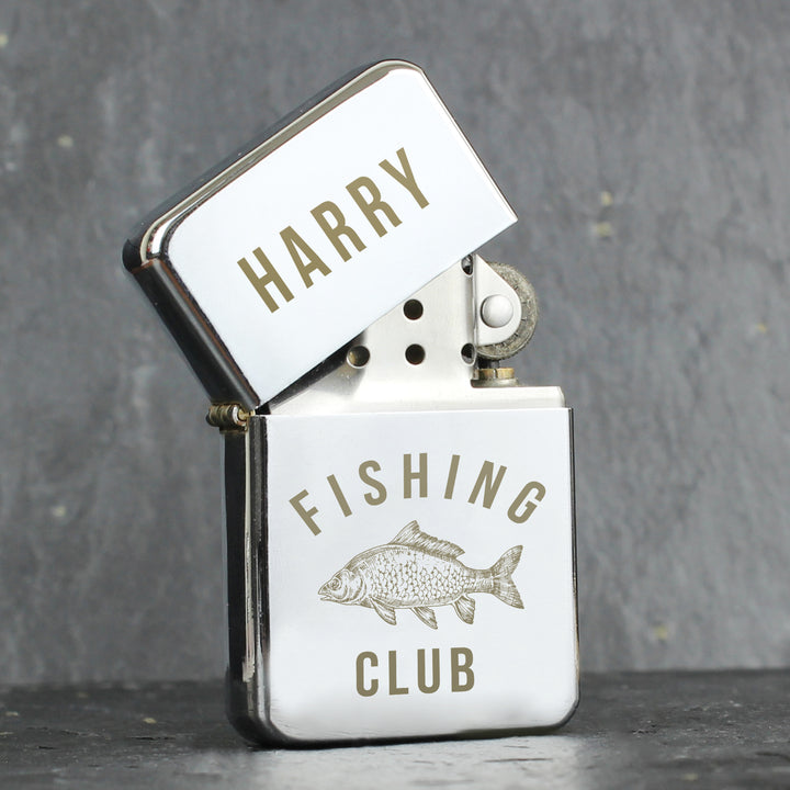 Buy Personalised Fishing Lighter - Father's Day gift available now at www.giftsfinder.co.uk