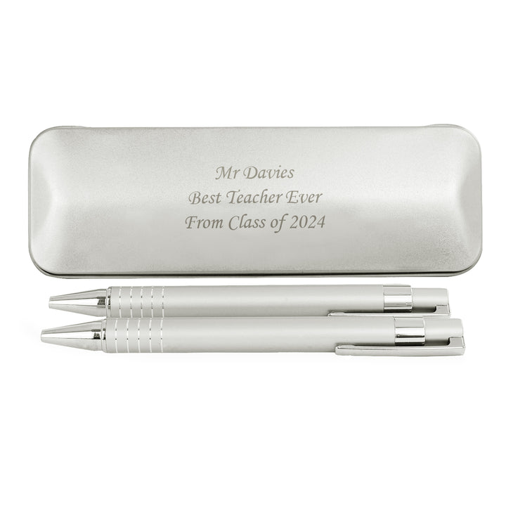 Buy Personalised 2 Pen Box Set available now at www.giftsfinder.co.uk