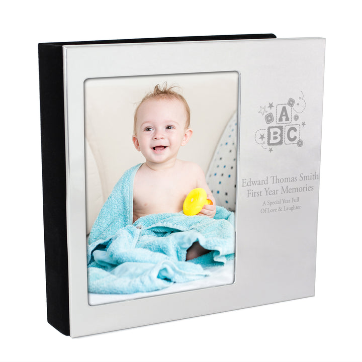 Personalised Abc 4x6 Inch Photo Frame Album - part of the Gifts Finder Personalised Photo Frames collection