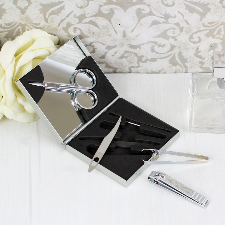 Personalised Initials Manicure Set - part of the Gifts Finder Personalised Manicure Sets collection