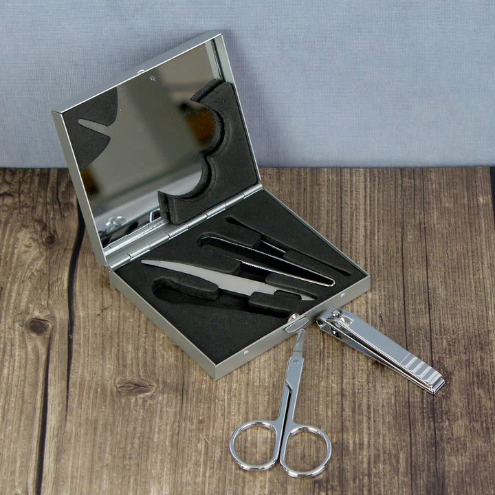 Personalised Handsome Hands Manicure Set - part of the Gifts Finder Personalised Manicure Sets collection