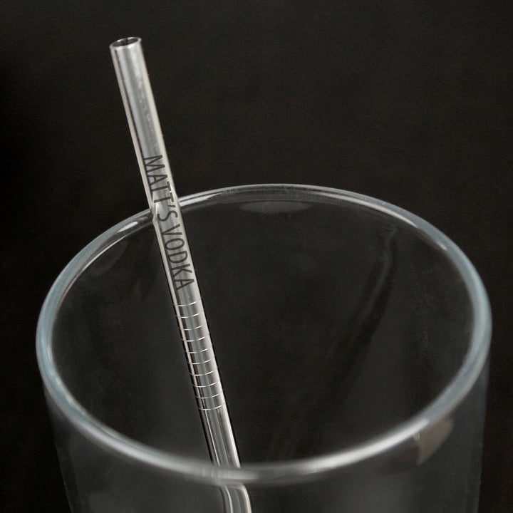 Buy Personalised Reusable Eco Steel Straw at www.giftsfinder.co.uk