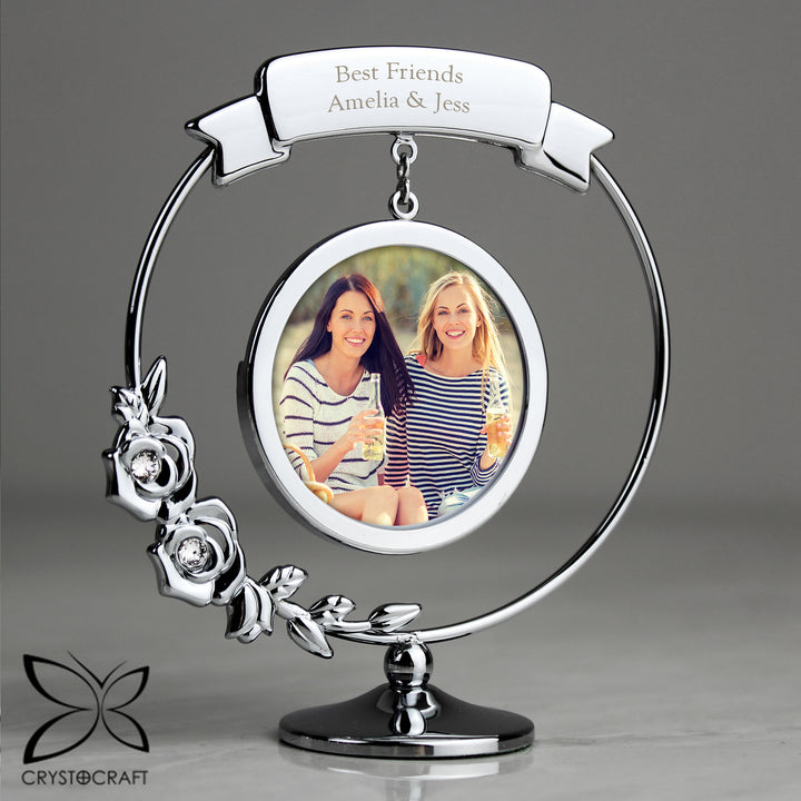 Buy Personalised Crystocraft Photo Frame Ornament available now at www.giftsfinder.co.uk