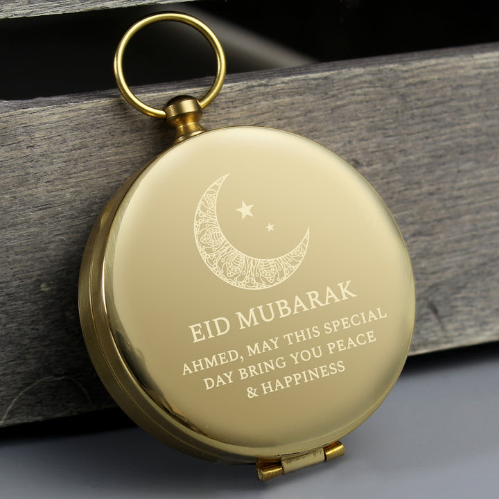 Personalised Eid Keepsake Compass - part of the Gifts Finder Personalised Easter Gifts collection