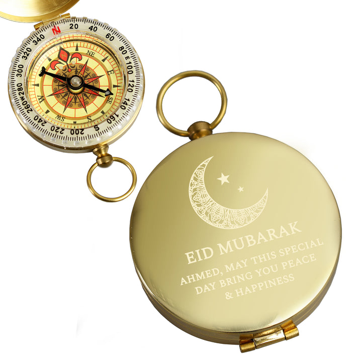 Personalised Eid Keepsake Compass - part of the Gifts Finder Personalised Easter Gifts collection