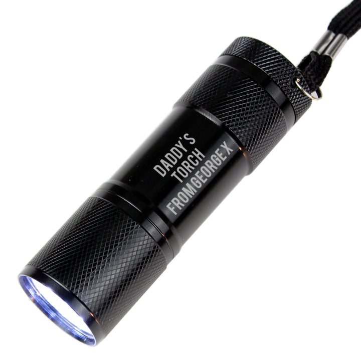 Personalised Free Text Mini Torch - part of the Gifts Finder Personalised Torches collection