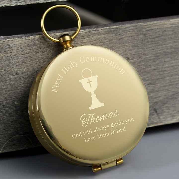 Buy Personalised First Holy Communion Compass available now at www.giftsfinder.co.uk