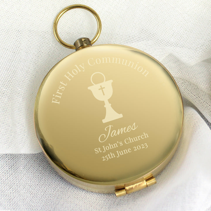 Buy Personalised First Holy Communion Compass available now at www.giftsfinder.co.uk