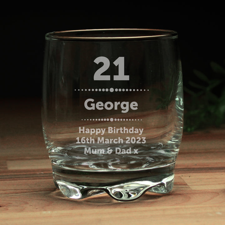 Buy Personalised Birthday Star Tumbler at www.giftsfinder.co.uk