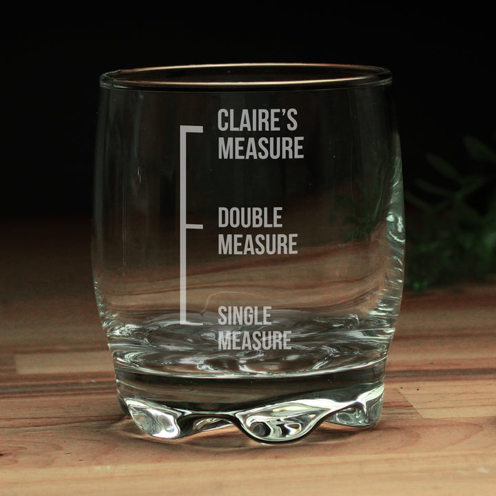 Buy Personalised Measures Tumbler at www.giftsfinder.co.uk