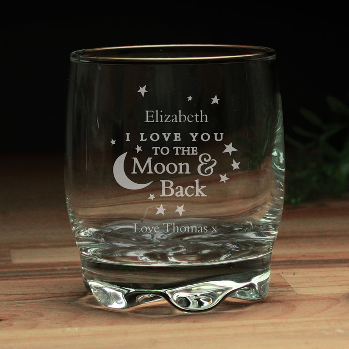 Buy Personalised To the Moon and Back... Tumbler at www.giftsfinder.co.uk