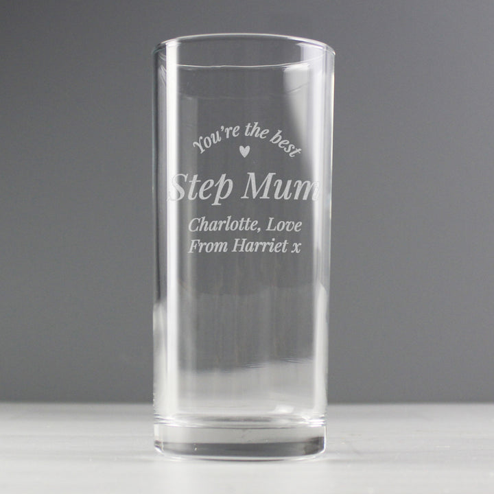 Buy Personalised You Are The Best Hi Ball Glass at www.giftsfinder.co.uk