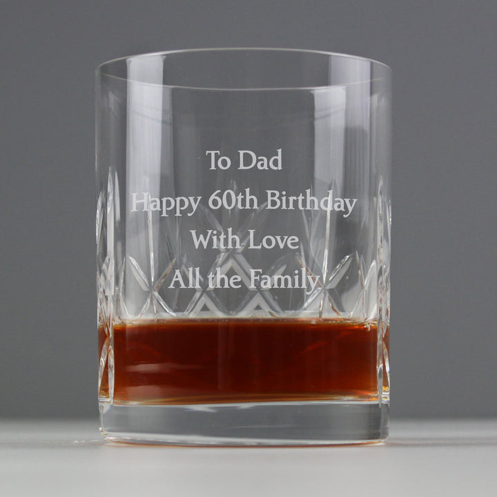 Buy Personalised Cut Crystal Tumbler available now at www.giftsfinder.co.uk