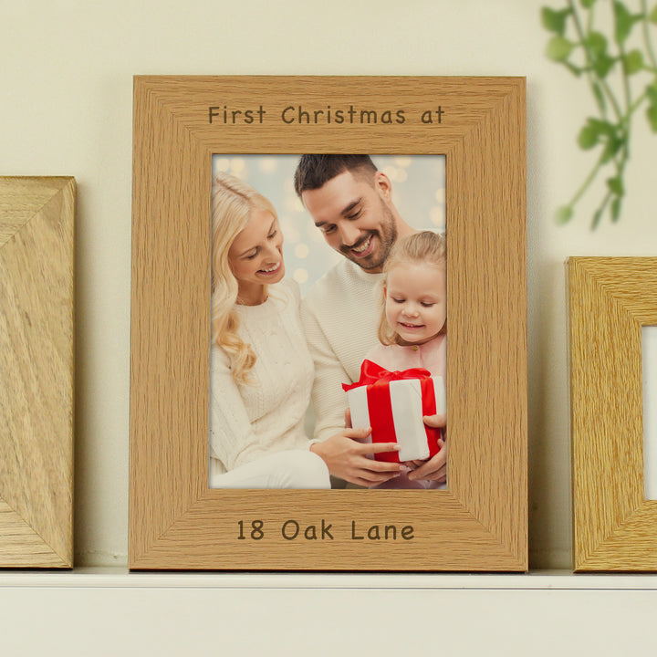 Buy Personalised 5x7 Wooden Photo Frame available now at www.giftsfinder.co.uk