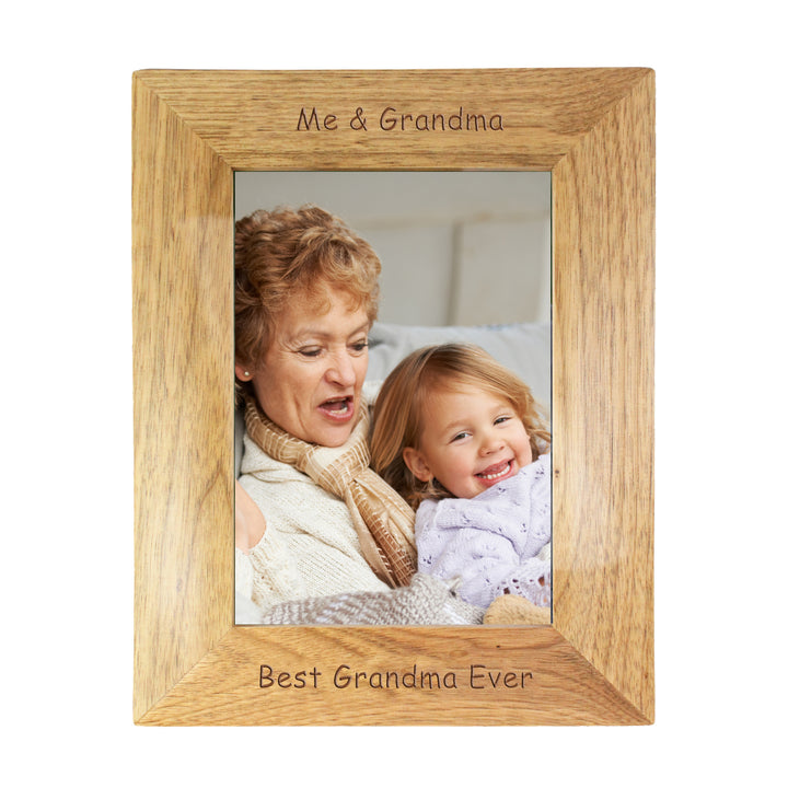 Buy Personalised 5x7 Wooden Photo Frame available now at www.giftsfinder.co.uk