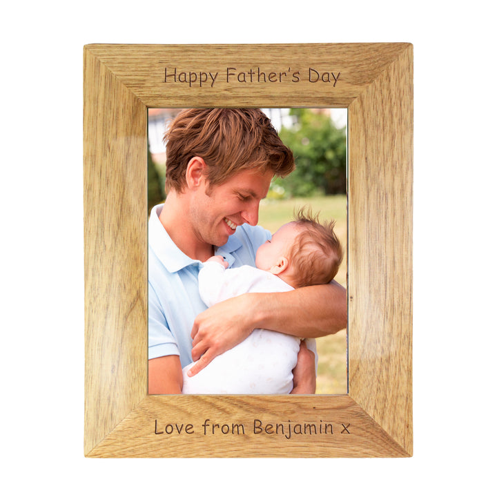 Buy Personalised 5x7 Wooden Photo Frame available now at www.giftsfinder.co.uk