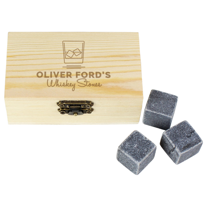 Buy Personalised On The Rocks Cooling Stones at www.giftsfinder.co.uk