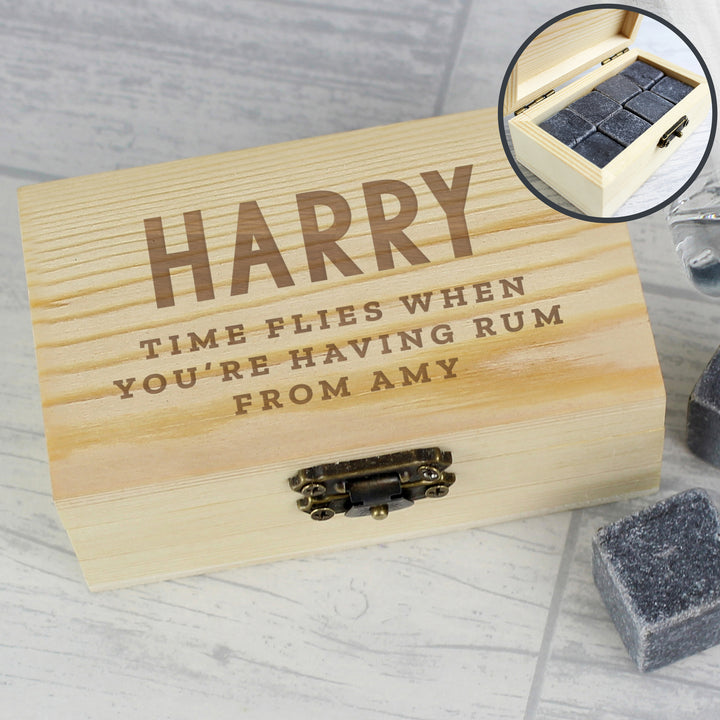 Buy Personalised Free Text Cooling Stones at www.giftsfinder.co.uk